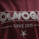 T-shirt damski OLAVOGA BLACK PRINCE 2025 bordo - maWer Fashion