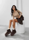 Bluzka damska OLAVOGA SIMBI 2025 cappucino - maWer Fashion