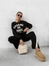 Bluza damska OLAVOGA CHARME 2025 czarna - maWer Fashion