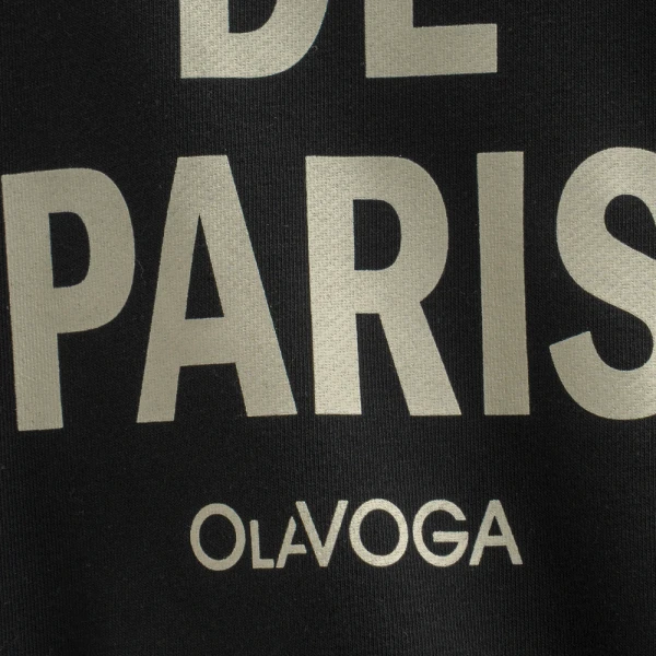 Bluza damska OLAVOGA CHARME 2025 czarna - maWer Fashion