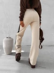 Spodnie damskie OLAVOGA UNIQUE 2025 beż - maWer Fashion