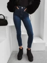 Spodnie damskie jeansy OLAVOGA RAIO 2025 ciemny niebieski - maWer Fashion