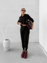 Komplet damski OLAVOGA BOSSIE 2025 czarny - maWer Fashion