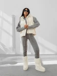 Kamizelka damska OLAVOGA RAIN 2025 ecru - maWer Fashion