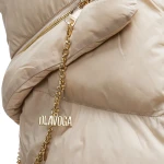 Kamizelka damska OLAVOGA RAIN 2025 beż - maWer Fashion