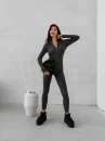 Kombinezon damski OLAVOGA NEXTION 2025 szary  - maWer Fashion
