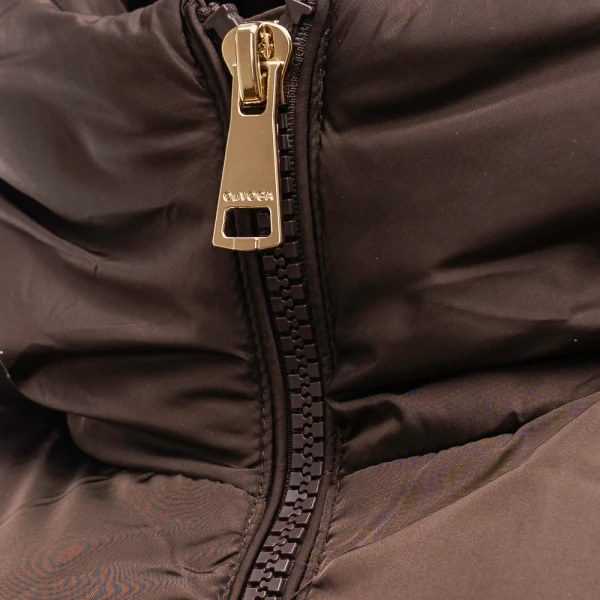 Kurtka damska OLAVOGA SIING 2025 brąz - maWer Fashion