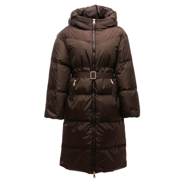 Kurtka damska OLAVOGA SIING 2025 brąz - maWer Fashion