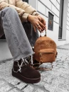 Plecak damski OLAVOGA RIDER 2025 camel - maWer Fashion