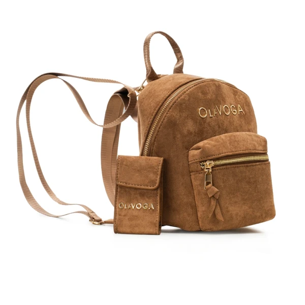 Plecak damski OLAVOGA RIDER 2025 camel - maWer Fashion