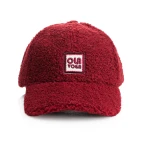 Czapka damska OLAVOAGA SAAL 2025 bordo - maWer Fashion
