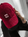 Czapka damska OLAVOAGA SAAL 2025 bordo - maWer Fashion