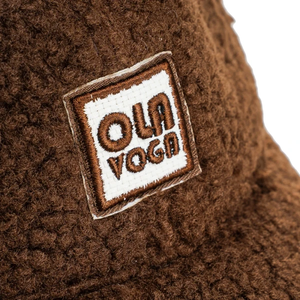 Czapka damska OLAVOAGA SAAL 2025 brąz - maWer Fashion