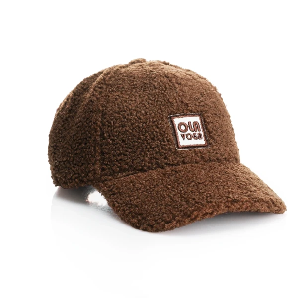 Czapka damska OLAVOAGA SAAL 2025 brąz - maWer Fashion