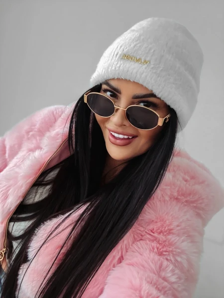 Czapka damska OLAVOGA MORI 2025 ecru - maWer Fashion