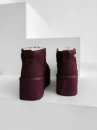 Buty damskie śniegowce OLAVOGA MISTY 2025 bordo - mawershop