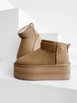 Buty damskie śniegowce OLAVOGA MISTY 2025 beż - mawershop