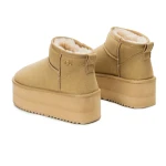 Buty damskie śniegowce OLAVOGA MISTY 2025 beż - mawershop