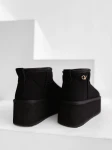 Buty damskie śniegowce OLAVOGA MISTY 2025 czarne - mawershop
