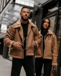 Kurtka męska OLAVOGA LENNOX MEN 2025 beż - MaWer Fashion