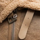 Kurtka damska OLAVOGA LENNOX 2025 beż - maWer Fashion