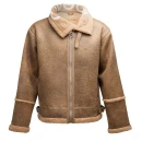 Kurtka damska OLAVOGA LENNOX 2025 beż - maWer Fashion