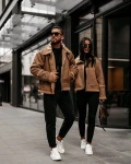 Kurtka damska OLAVOGA LENNOX 2025 beż - maWer Fashion