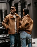 Kurtka damska OLAVOGA LENNOX 2025 camel - maWer Fashion