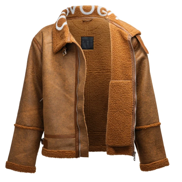 Kurtka damska OLAVOGA LENNOX 2025 camel - maWer Fashion