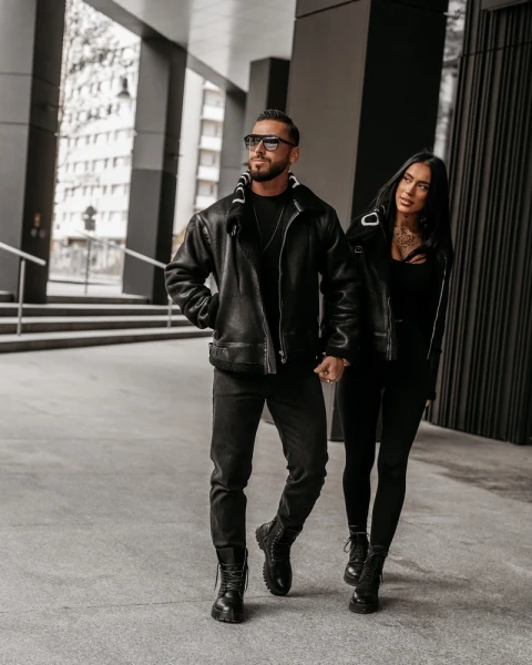 Kurtka damska OLAVOGA LENNOX 2025 czarna - maWer Fashion