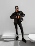Kurtka damska OLAVOGA LENNOX 2025 czarna - maWer Fashion