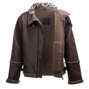 Kurtka damska OLAVOGA LENNOX 2025 brąz - maWer Fashion