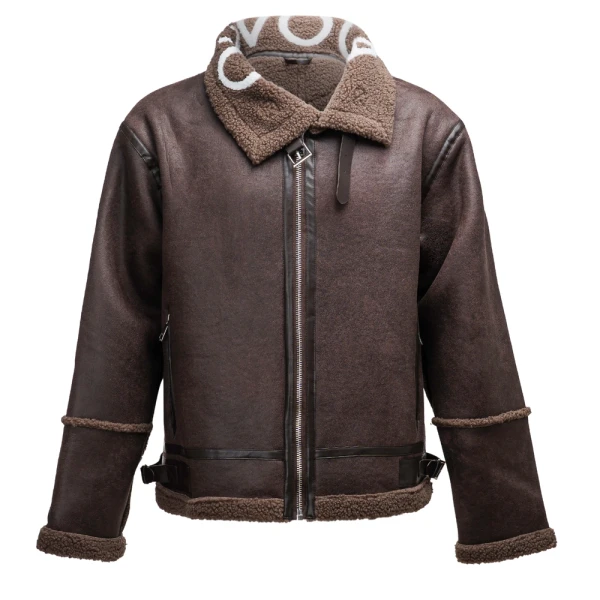 Kurtka damska OLAVOGA LENNOX 2025 brąz - maWer Fashion