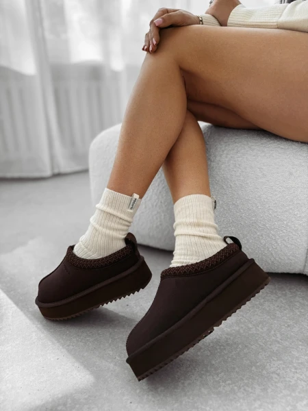 Buty damskie OLAVOGA CUSIE 2025 brąz - mawershop