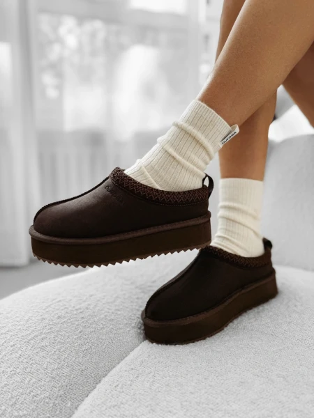 Buty damskie OLAVOGA CUSIE 2025 brąz - mawershop
