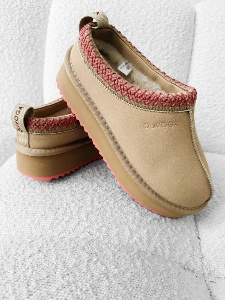 Buty damskie OLAVOGA CUSIE 2025 beż - mawershop