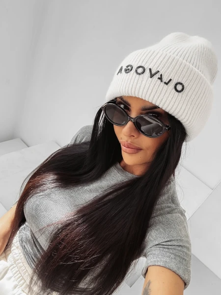 Czapka damska OLAVOGA MEDINA 2025 ecru - mawershop