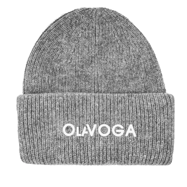 Czapka damska OLAVOGA MEDINA 2025 ciemny szary - mawershop