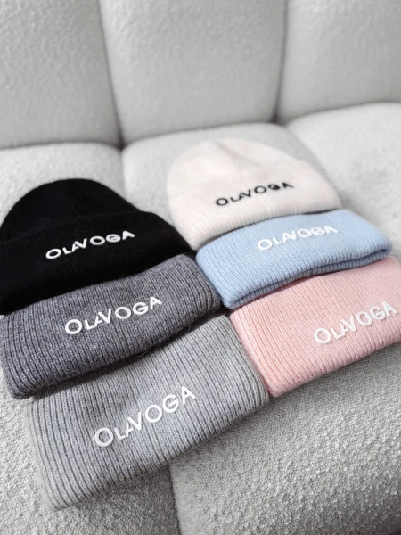 Czapka damska OLAVOGA MEDINA 2025 ciemny szary - mawershop