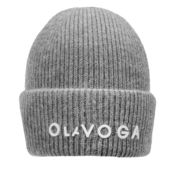 Czapka damska OLAVOGA MEDINA 2025 ciemny szary - mawershop