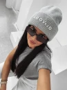 Czapka damska OLAVOGA MEDINA 2025 jasny szary - mawershop