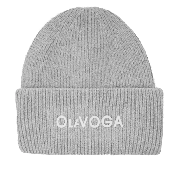 Czapka damska OLAVOGA MEDINA 2025 jasny szary - mawershop