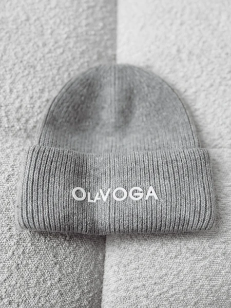 Czapka damska OLAVOGA MEDINA 2025 jasny szary - mawershop