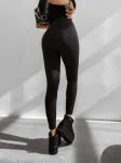 Legginsy damskie OLAVOGA MACREEL 2025 czarne - mawershop