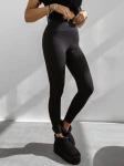 Legginsy damskie OLAVOGA MACREEL 2025 czarne - mawershop