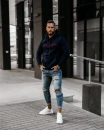 Bluza męska OLAVOGA SPRINT 2025 granatowa - mawershop
