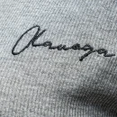 T-shirt damski OLAVOGA FIOERY 2025 szary - mawershop