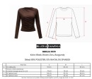Bluzka damska OLAVOGA NERELIA 2025 eru - maWer Fashion