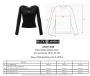 Bluzka damska OLAVOGA HAZZY 2025 brązowa - maWer Fashion