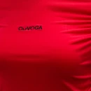 Bluzka damska OLAVOGA LOTUS 2025 czerwona - maWer Fashion
